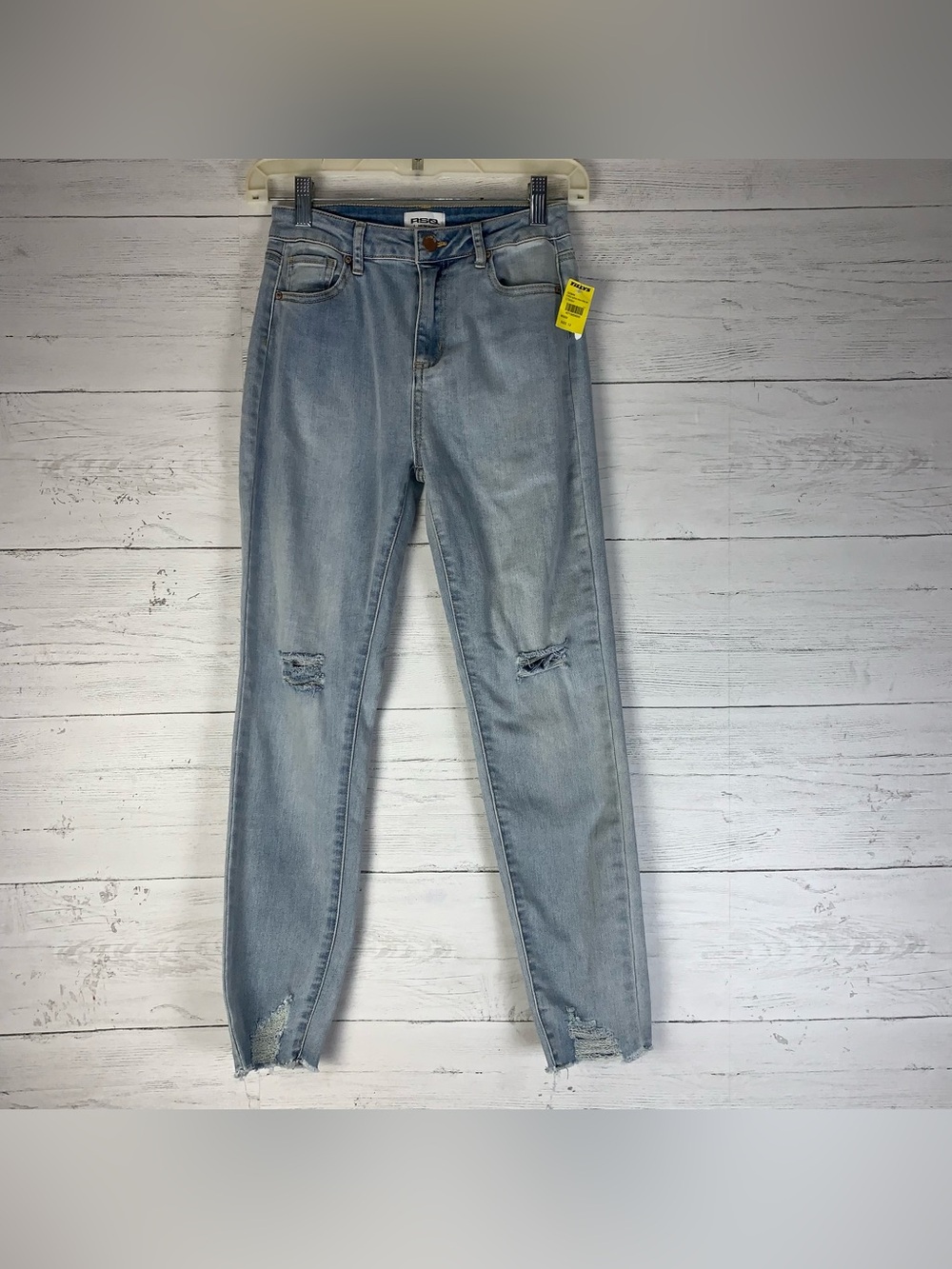 Tilly’s RSQ Girls 12 Super High Rise Jeggings Denim Jeans Light Wash Stretch